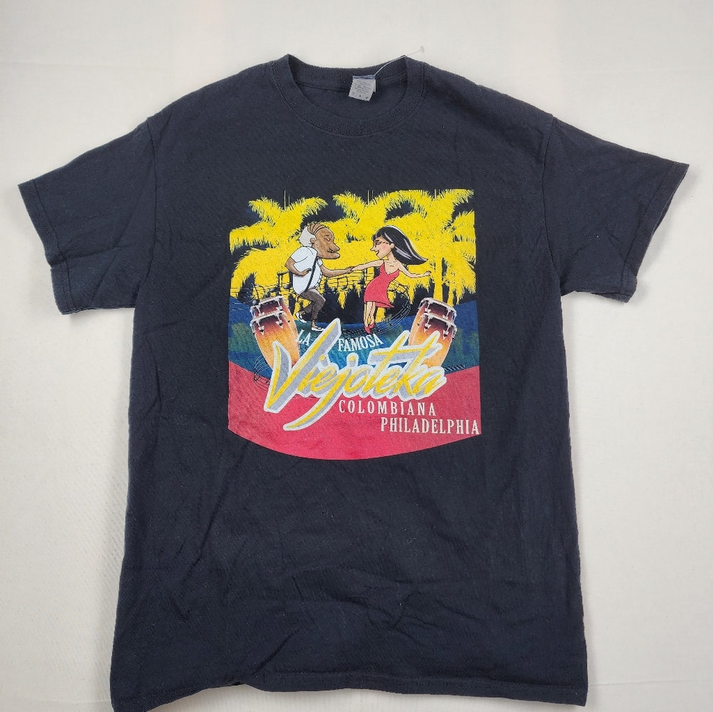 Viejoteka Columbiana Philadelphia T Shirt Medium Dancing